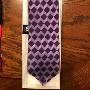 Men’s Purple Diamonds tie